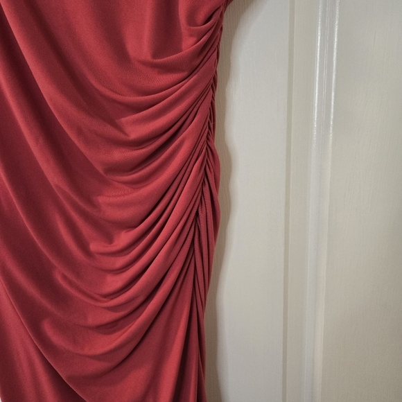 Joeffer Caoc Sleeveless Designer dress Zara Red With Stretch Size Medium - Picture 3 of 11